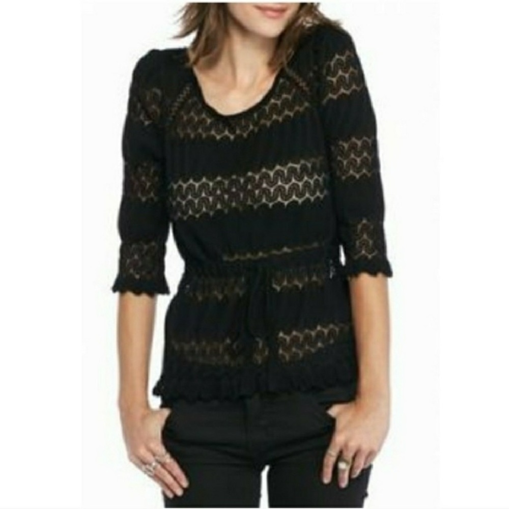 Free People Fire Island Crochet Top